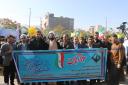 حضور دانشگاهیان دانشگاه اراک در مراسم بزرگداشت روز 13 آبان
